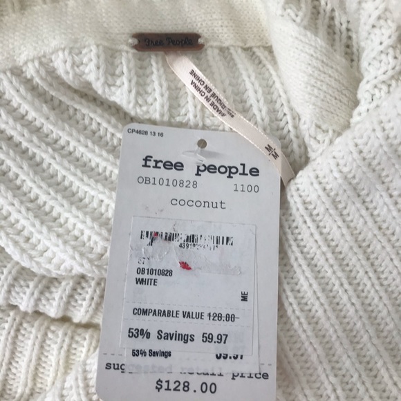 Free People Layer Cake Coconut Sweater - Picture 6 of 8